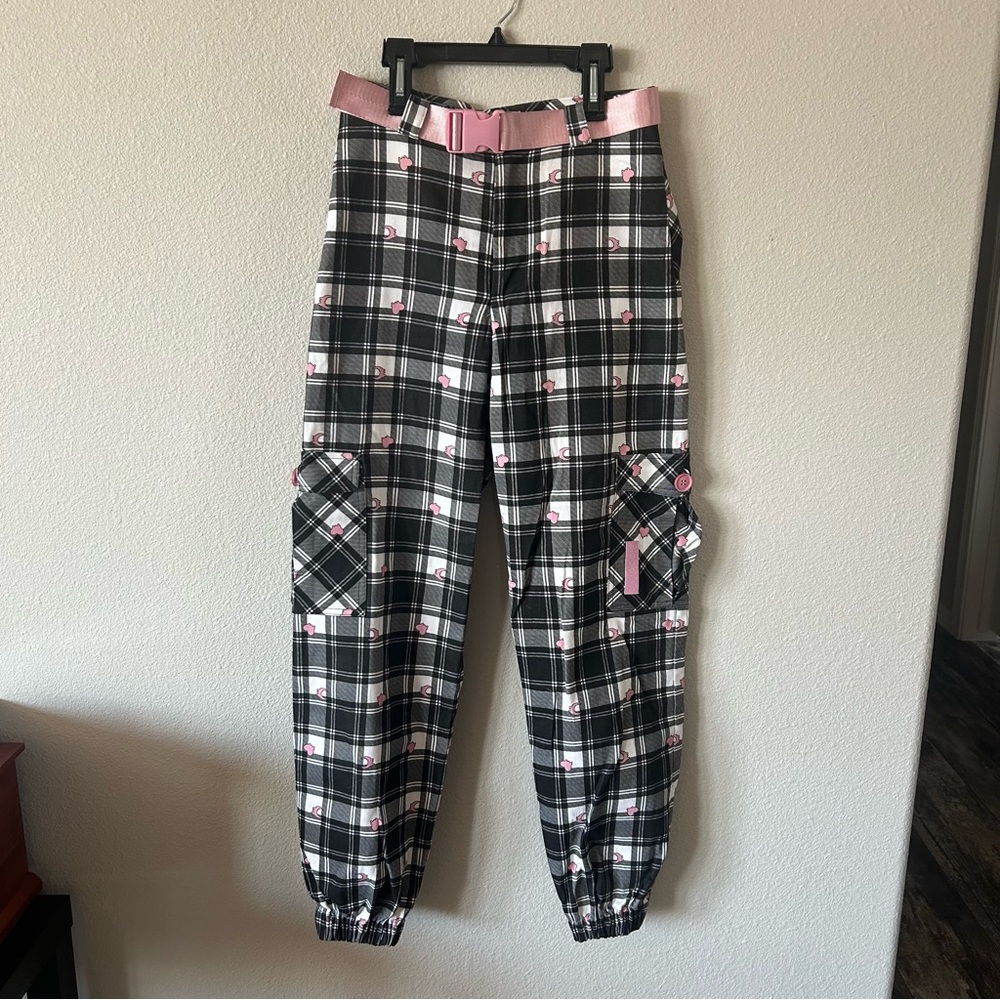 Blackmilk Tartan Heart Cargo Pants - Picture 4 of 11